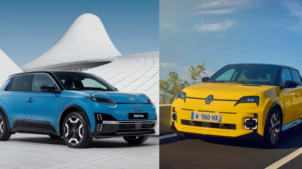 Nissan Micra vs Renault 5, confronto tra gemelle elettriche
