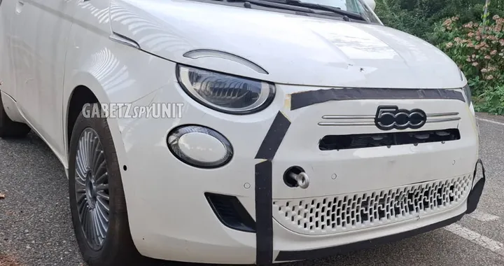 Nuova FIAT 500 ibrida, ancora su strada per i test | Foto spia