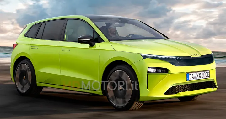 Skoda Epiq, B-SUV elettrico da 25 mila euro. Un render anticipa le possibili forme