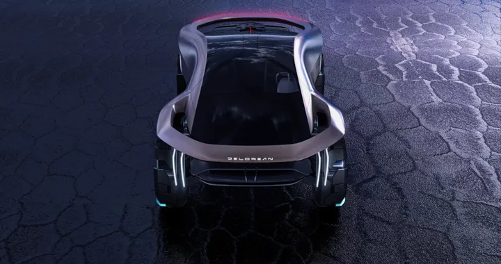 DeLorean è già nel futuro: a Pebble Beach i concept Alpha5 Plasmatail e Omega 2040