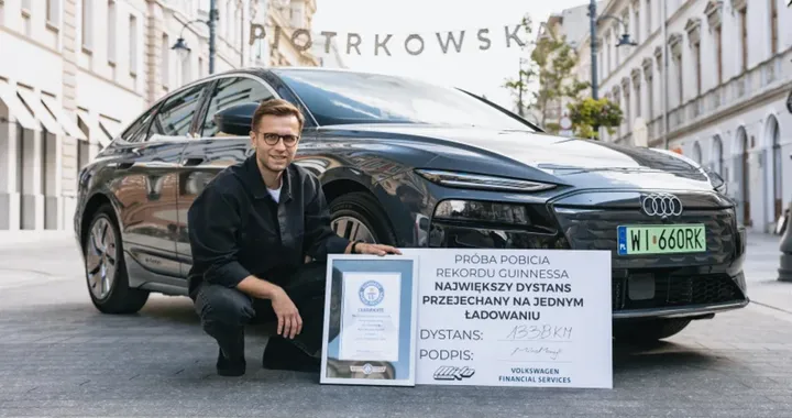 Audi A6 e-tron da record: percorre 1.338 km reali con una sola carica