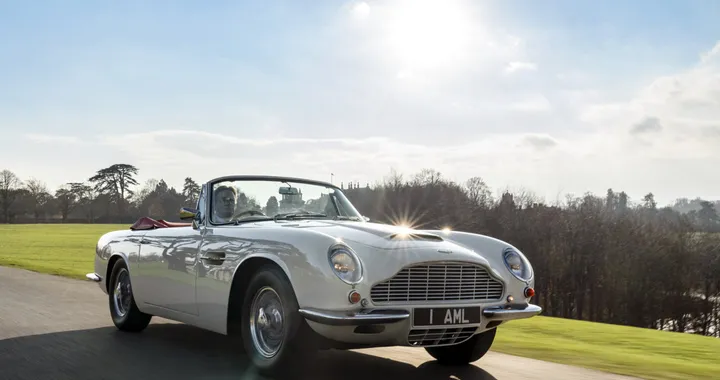 Aston Martin d'epoca: con un retrofit reversibile diventano elettriche