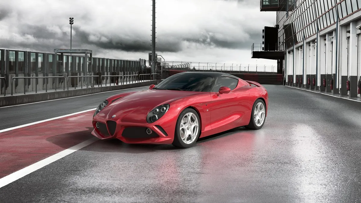 Alfa Romeo 8C DoppiaCoda Zagato al Concorso d'Eleganza Villa d'Este 2025
