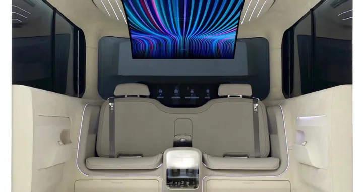 LG e Hyundai pensano all'auto elettrica con i comfort di una casa, OLED 77&quot; compreso