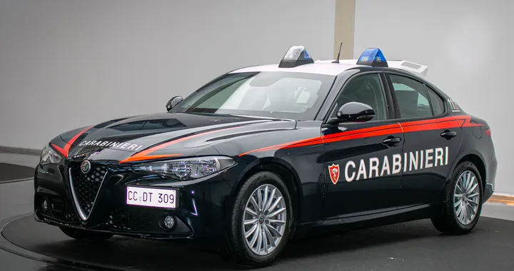 Alfa Romeo Giulia, ecco la nuova &quot;Gazzella&quot; per l'Arma dei Carabinieri