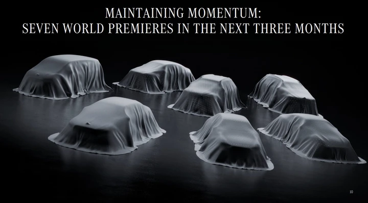 Mercedes pianifica un massiccio lancio di nuovi modelli tra il 2026 e il 2027