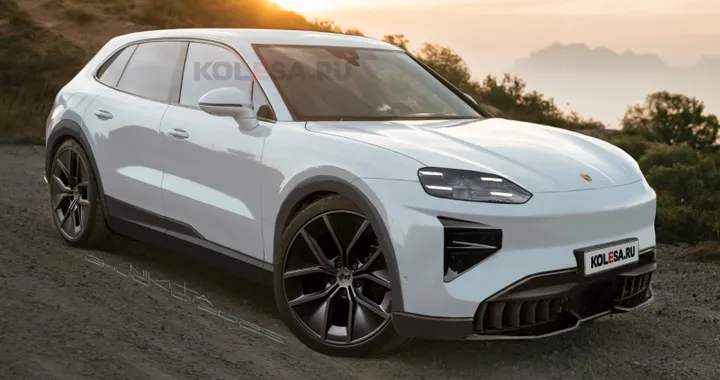 Nuova Porsche Cayenne elettrica, sarà così? Un render prova ad anticipare le sue forme