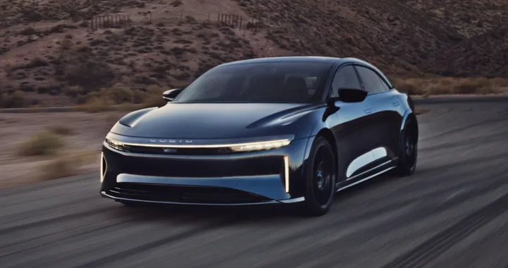 Lucid Air Sapphire, nuovi dettagli sulla berlina elettrica da oltre 1.200 CV