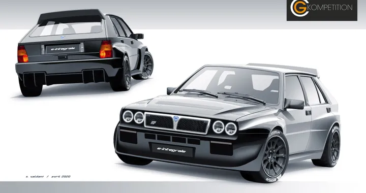 E-Integrale, ovvero la Lancia Delta Integrale elettrica