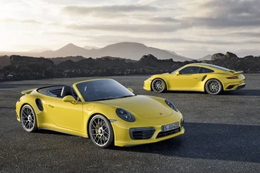 Porsche 911 Turbo e Turbo S: ora con 20 cavalli in più