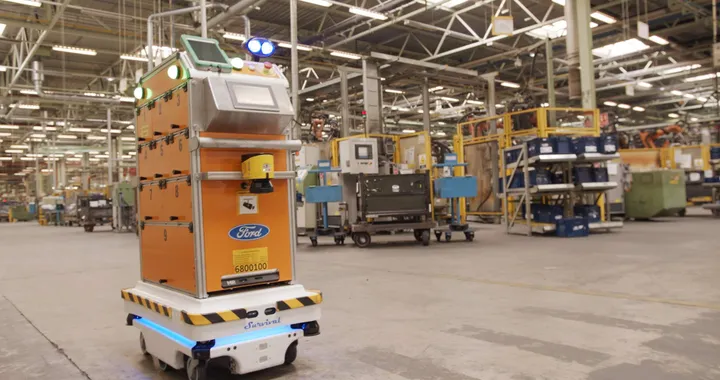 Ford sperimenta in fabbrica il robot a guida autonoma con LiDAR | Video
