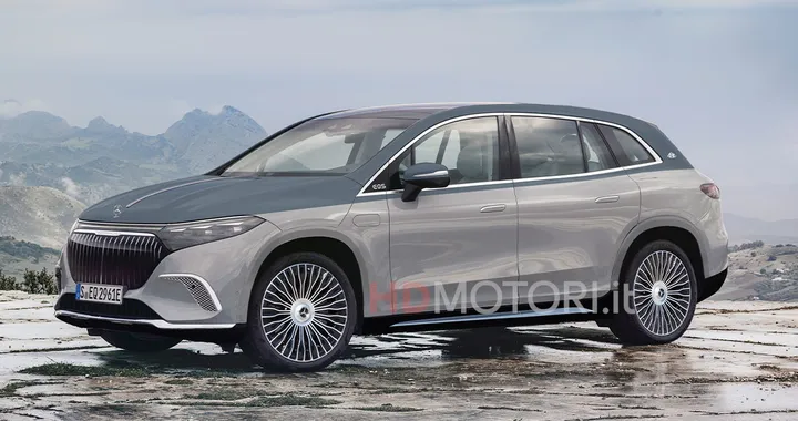 Mercedes-Maybach EQS, ecco come potrebbe essere il SUV elettrico di lusso