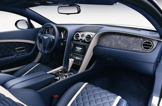 Bentley: il cruscotto in pietra vecchia 200 milioni di anni
