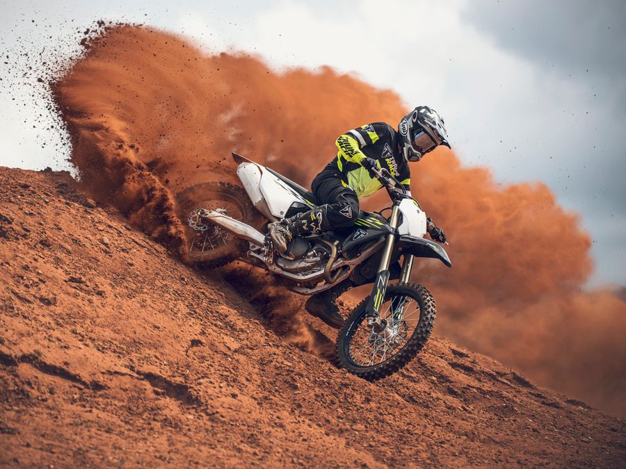 Triumph TF 250-X MY26: più potenza e una guida ancora più precisa