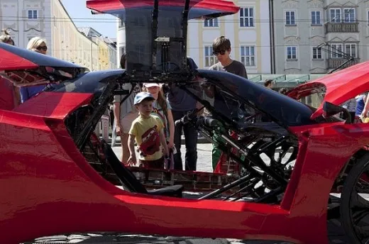 Fahrradi Farfalla FFX: la 'supercar' più lenta al mondo (video)