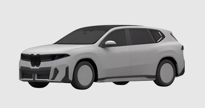 Nuova BMW iX3, un brevetto svela il design del SUV elettrico
