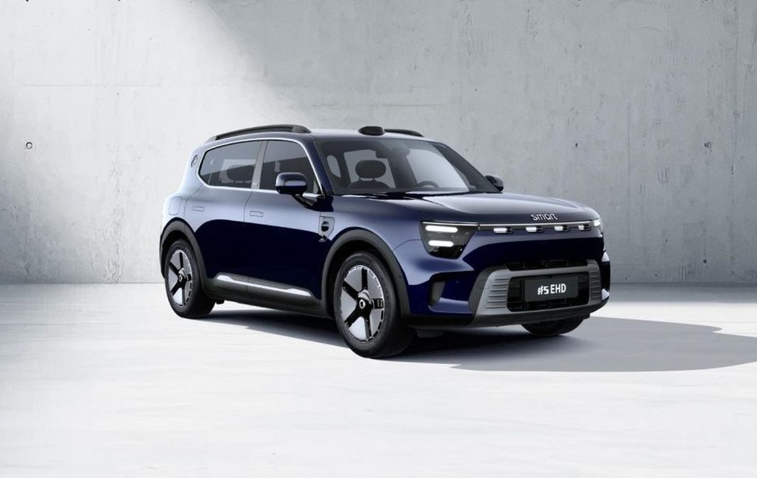 Smart #5 EHD, in Cina debutta l'ibrida Plug-in