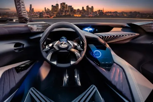 Lexus UX Concept: gli interni stupiscono