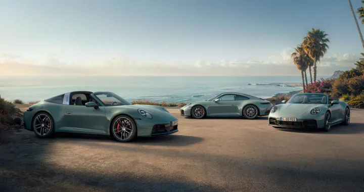 La nuova Porsche 911 Carrera 4S si presenta e si fa in tre: coupé, cabrio e Targa