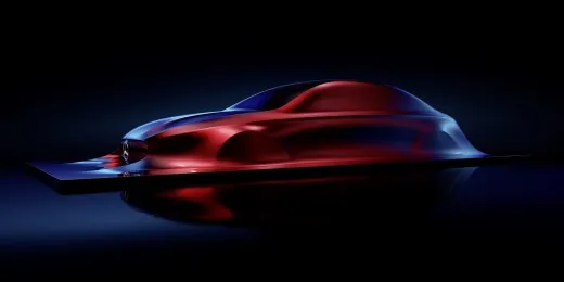 Mercedes Aesthetics A: una scultura anticipa il design delle future compatte