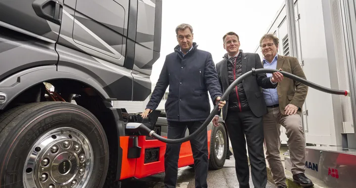 ABB E-mobility e MAN: in futuro ricarica fino a 3,75 MW per i camion