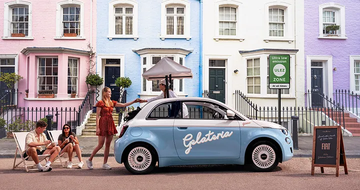 Fiat 500e Gelateria Edition: in UK il furgoncino dei gelati è tutto italiano