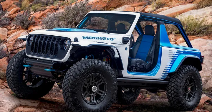 Jeep Wrangler Magneto 2.0, il nuovo fuoristrada elettrico da oltre 600 CV