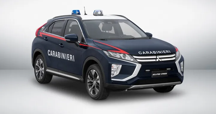 Mitsubishi Eclipse Cross, due esemplari al servizio dei Carabinieri