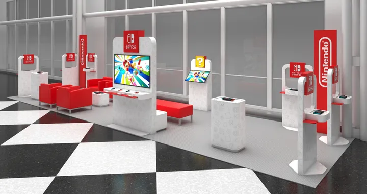 L'attesa del volo è stancante? In America si passa il tempo giocando con la Switch