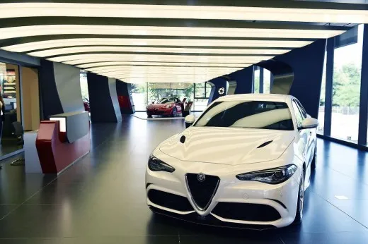 Alfa Romeo Giulia in anteprima al Motor Village di Arese