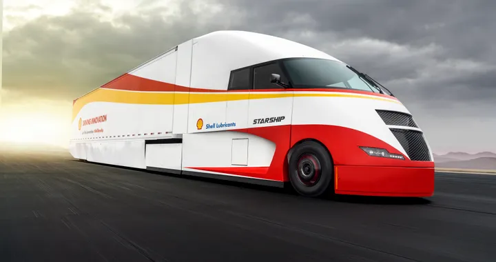 Starship, il truck super efficiente e poco &quot;assetato&quot; di Shell e AirFlow