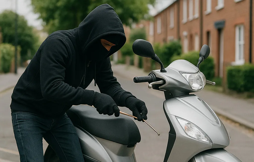 Furti moto e scooter 2024: i modelli più rubati e le regioni più a rischio