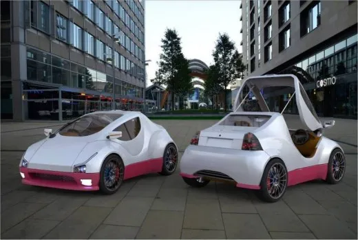 eroadster: l'elettrica a due posti arriva dall'Irlanda