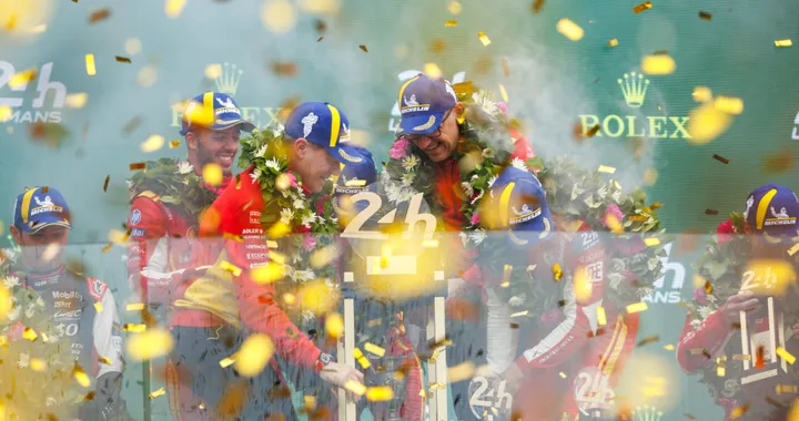 Ferrari, bis alla 24 Ore di Le Mans. Vittoria con Fuoco-Molina-Nielsen