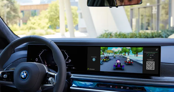 BMW porta i videogiochi all'interno del sistema infotainment