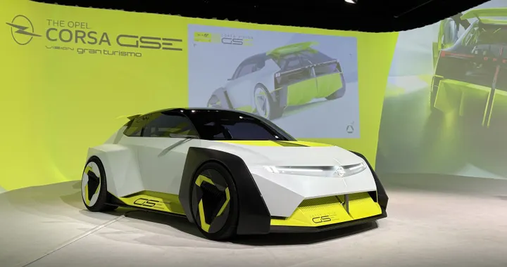 Opel Corsa GSE Vision: il concept per il Gran Turismo 7