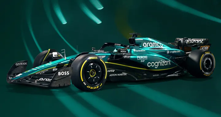 Ecco la nuova Aston Martin AMR23 di Alonso e Stroll