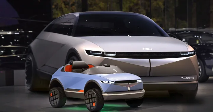 Hyundai presenta la sua piccola auto elettrica per i bambini