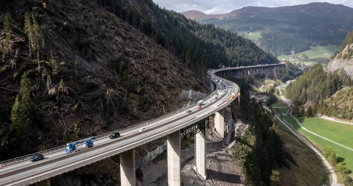 Il Brennero a rischio code per i lavori sul ponte Lueg
