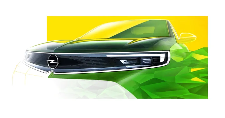 Nuova Opel Mokka: il teaser del frontale svela un nuovo design