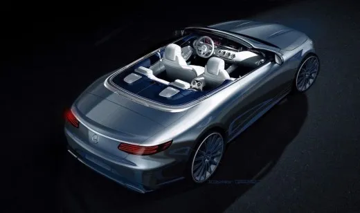 Mercedes Classe S: primo teaser della cabrio