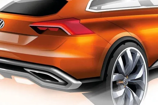Volkswagen Crossblue Coupe: arrivano i disegni del crossover