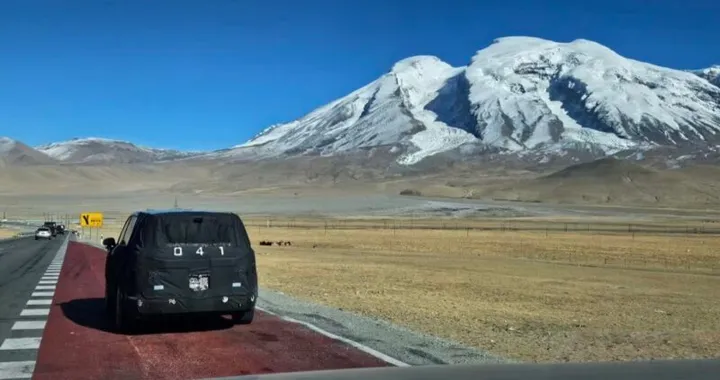 Xiaomi YU9, le foto spia del nuovo maxi SUV range extender da 7 posti