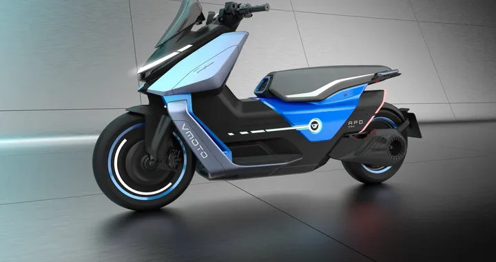 Vmoto Concept APD, lo scooter elettrico disegnato da Pininfarina