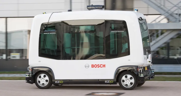 Bosch: shuttle a guida autonoma per il trasporto delle persone e delle merci