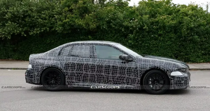 La BMW M3 elettrica si svela un po' di più: muscoli e 4 motori elettrici