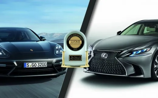 J.D. Power 2017: "Lexus e Porsche le più affidabili"