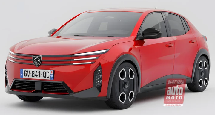 Nuova Peugeot 208, ecco come potrebbe essere la terza generazione: se fosse davvero così?