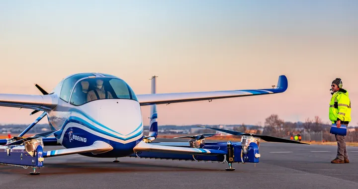 Taxi volante a guida autonoma di Boeing, completato il primo volo test