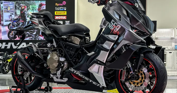 Italjet Dragster 559 Twin, un nuovo concetto di veicolo a due ruote